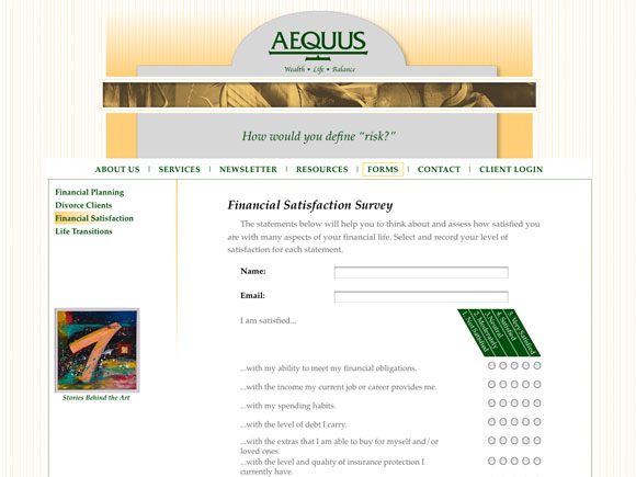 Aequus website image 4
