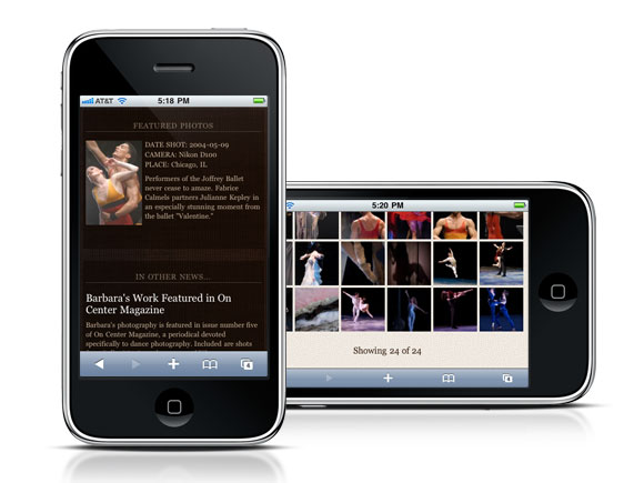 Barbara Levy Kipper New Mobile Site Pages