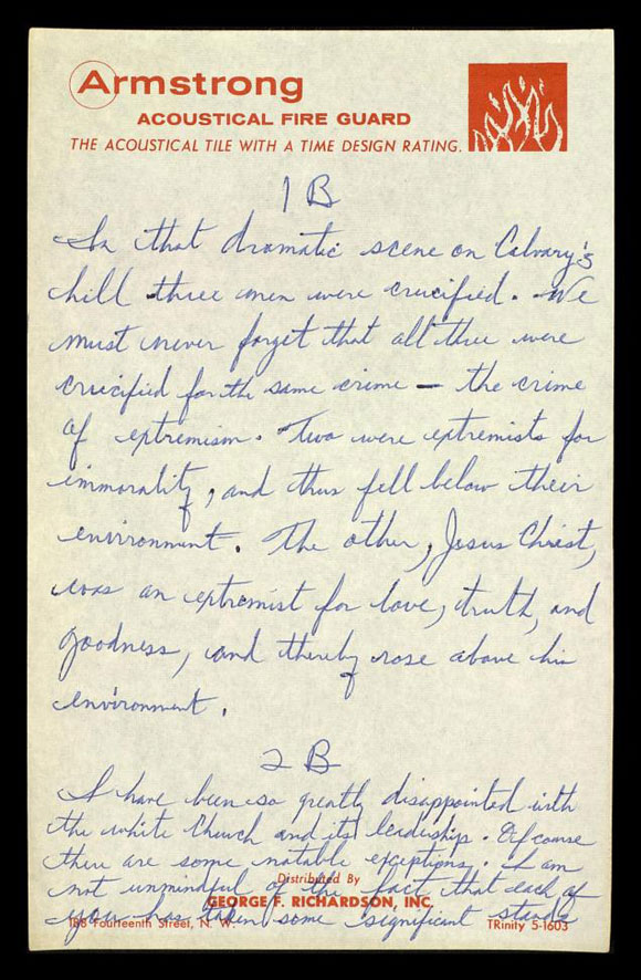 what is the thesis of the letter from birmingham jail what is the thesis of the letter from birmingham jail