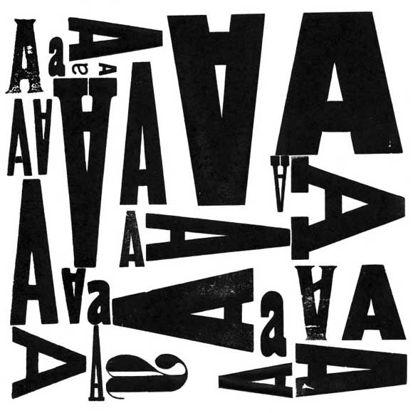 Web Fonts: Illustration of old typeface