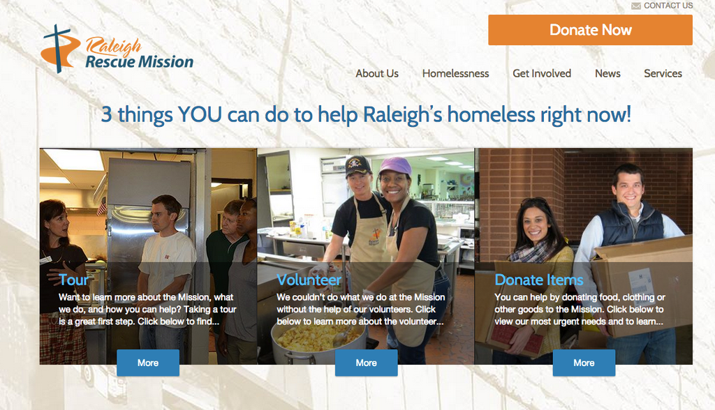raleigh rescue mission home page