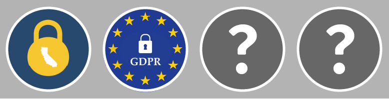 data privacy legislation logos