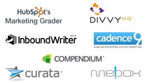 Content Marketing Tools Logos