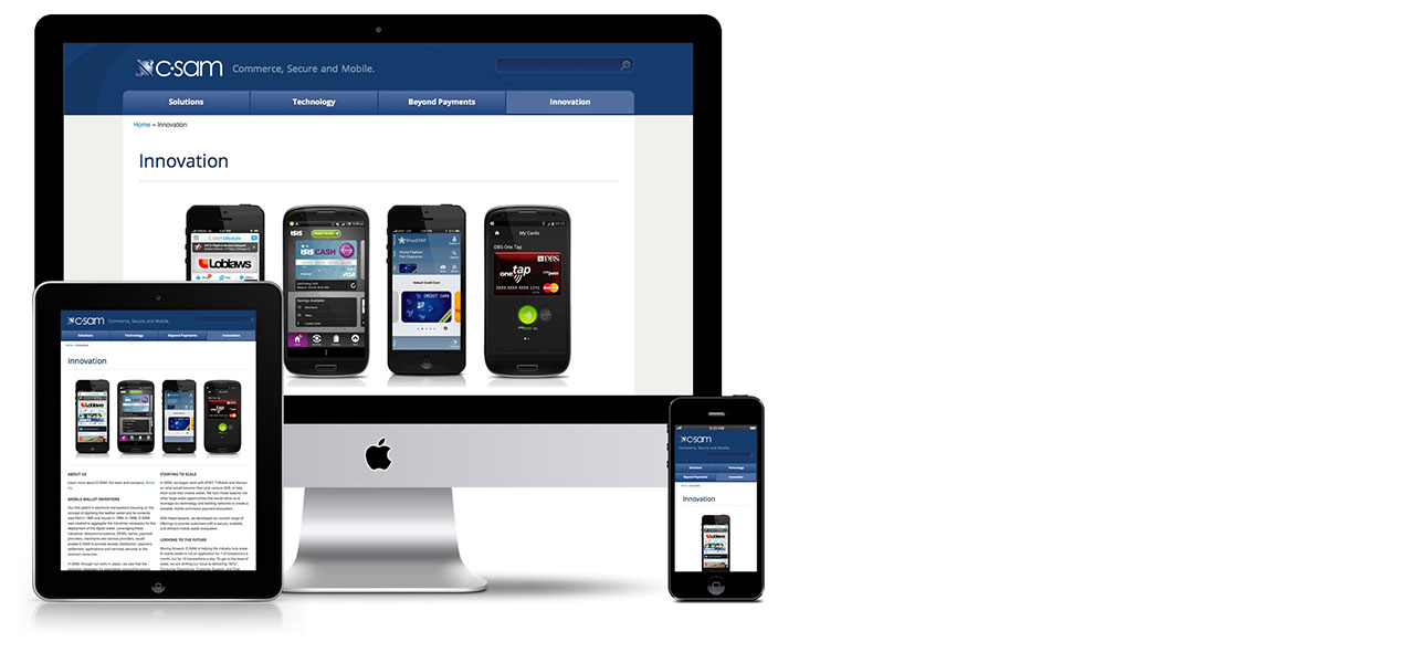 C-SAM Website & Content Strategy