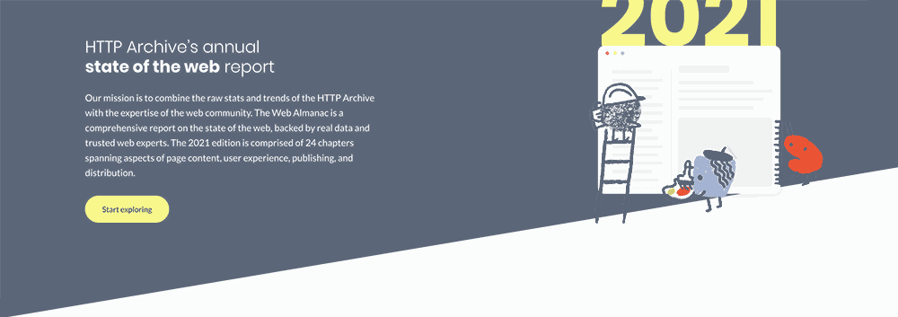 Image of the HTTP Archive's annual State of the Web Report