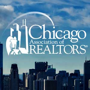 Image of Chicago Association of Realtors logo with skyline